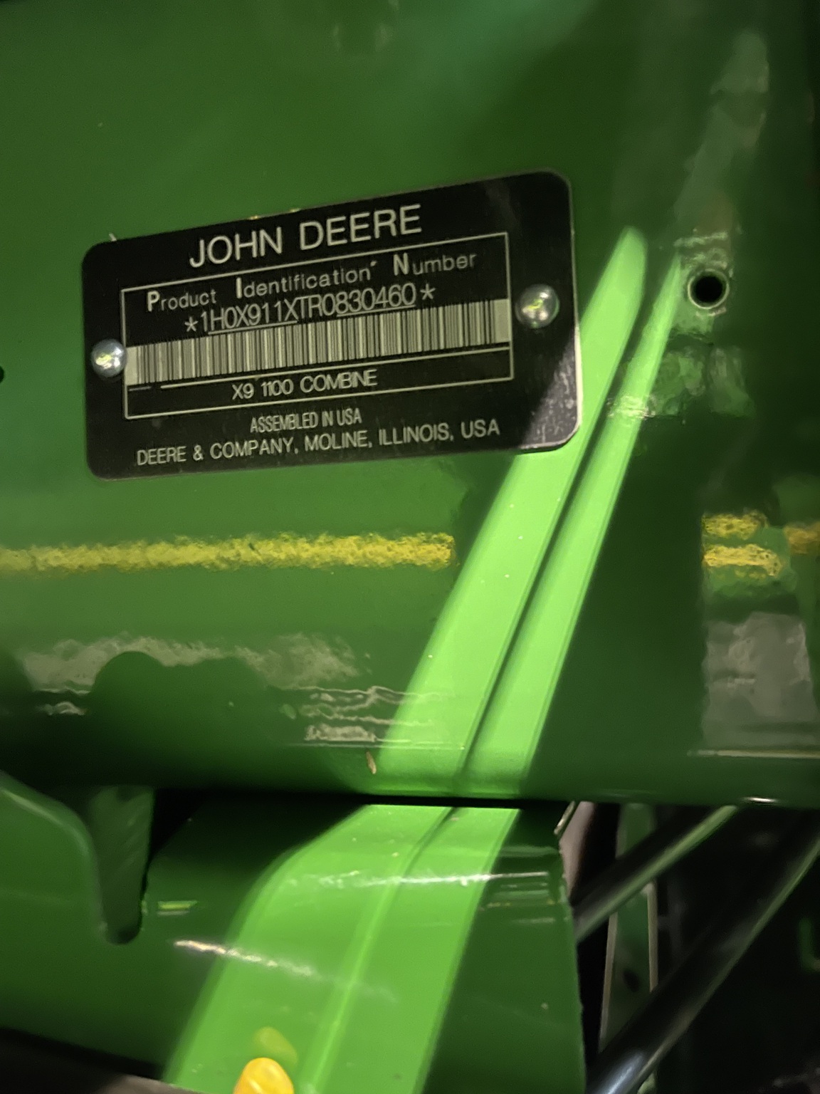 2024 John Deere X9 1100 Image 3