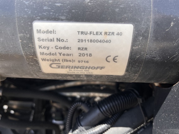 2018 Geringhoff TRU-FLEX RZR 40 - Photo23