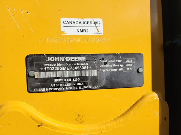 2023 John-Deere 325G