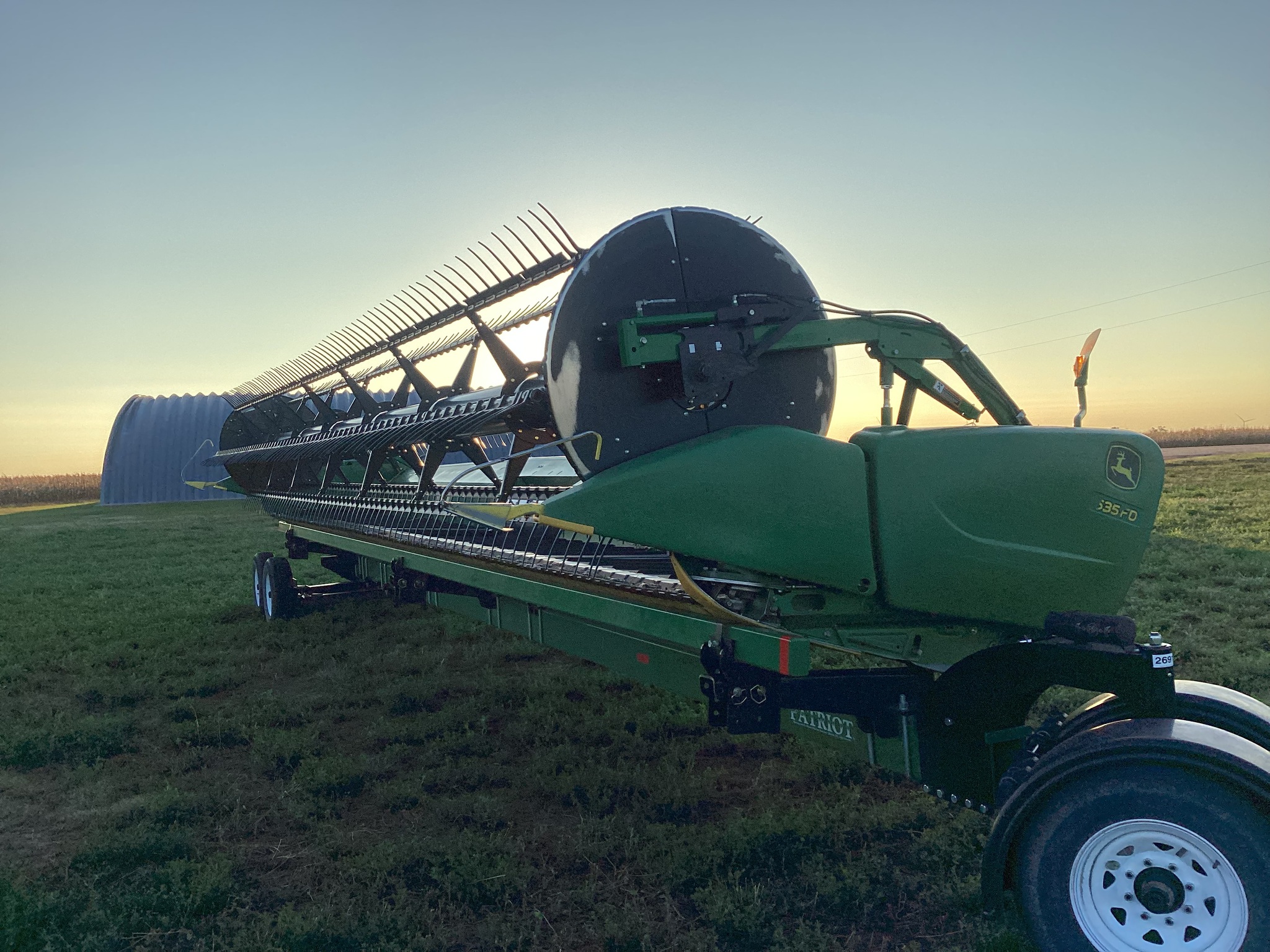 2014 John Deere 635FD Image 4