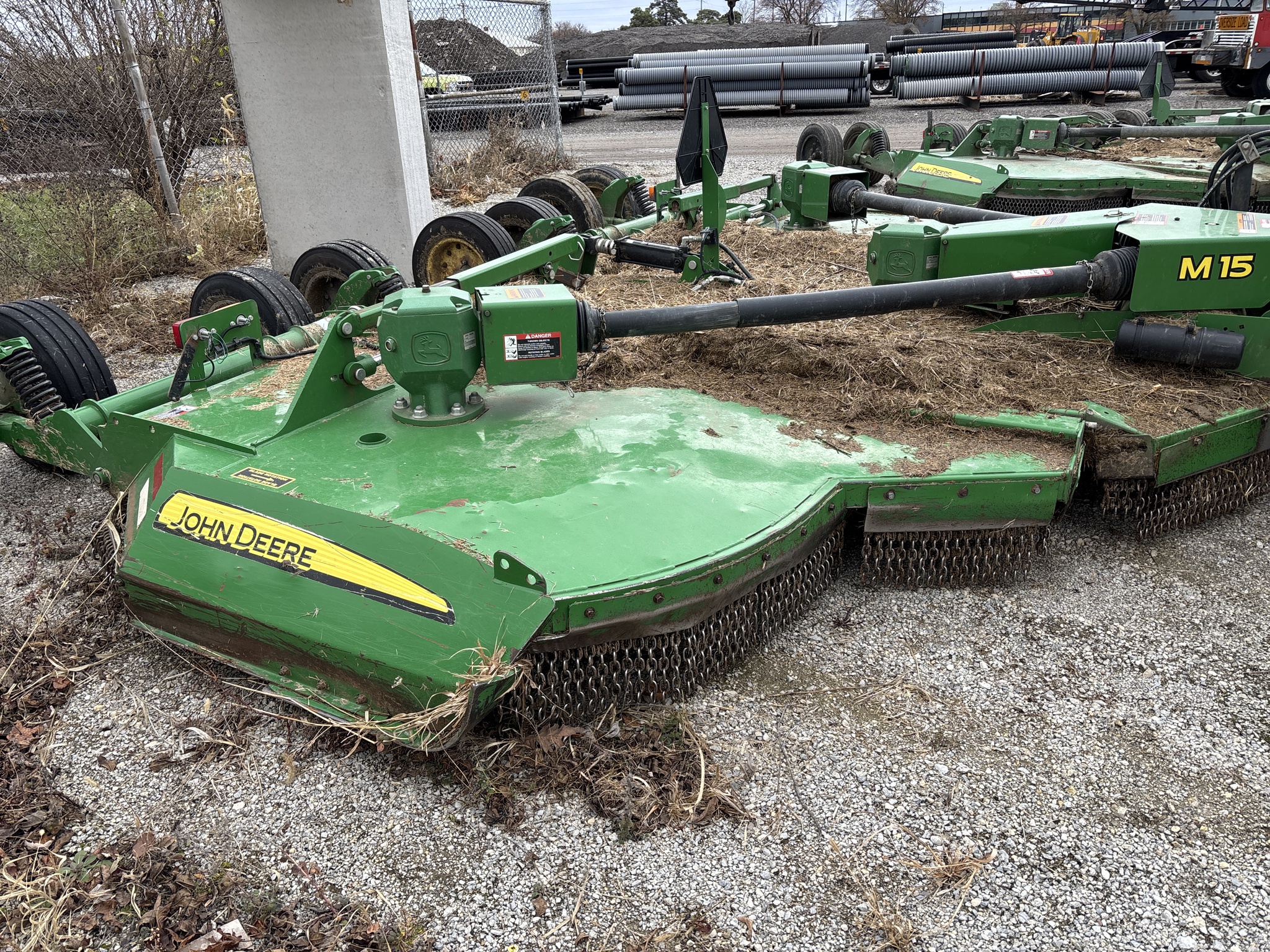 Used 2021 John Deere M15 Rotary Cutters: Heavy Duty at Koenig Equipment in Anna, OH - PhotoXL0
