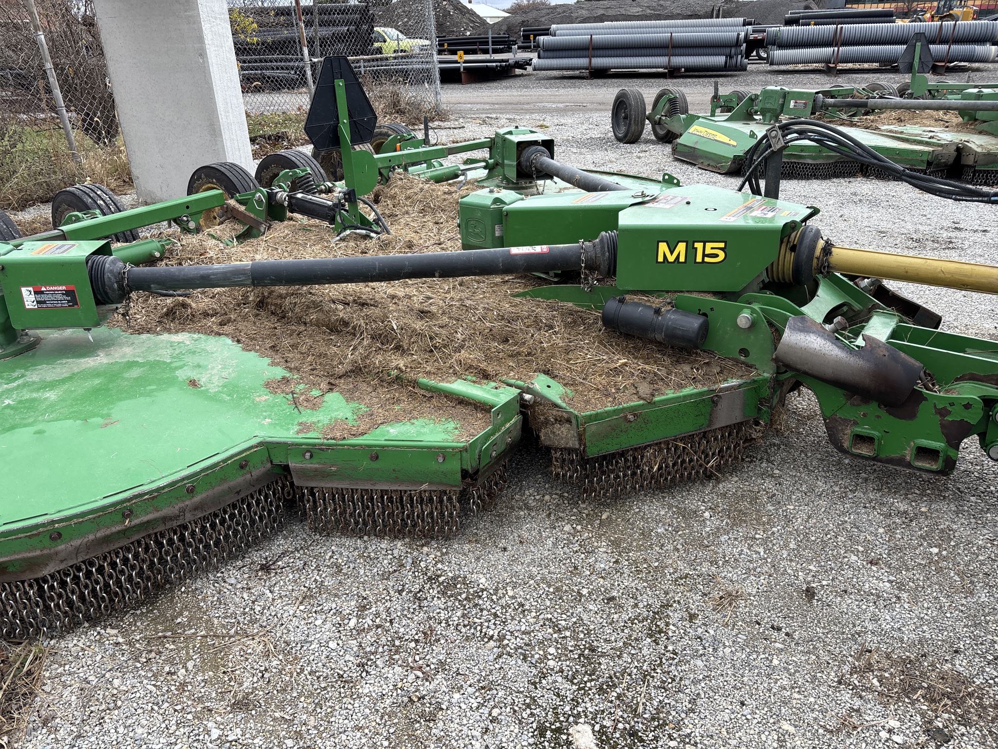 Used 2021 John Deere M15 Rotary Cutters: Heavy Duty at Koenig Equipment in Anna, OH - PhotoXL3