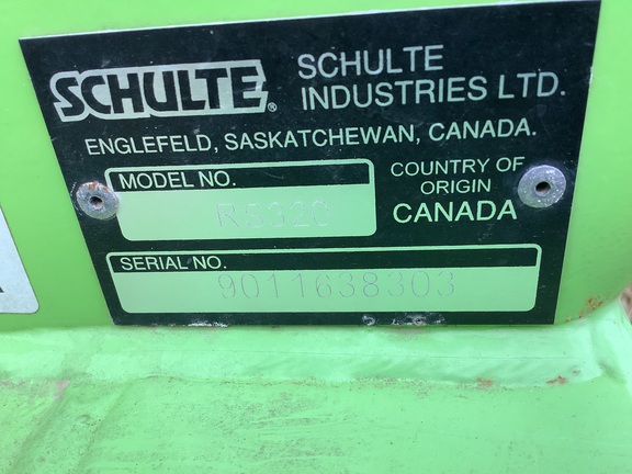 Photo of 2016 SCHULTE RS320