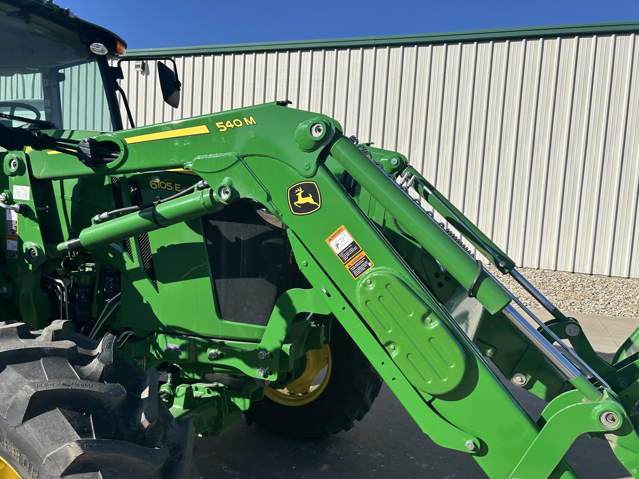  2023 John Deere 6105E at Heritage Tractor in Topeka, KS