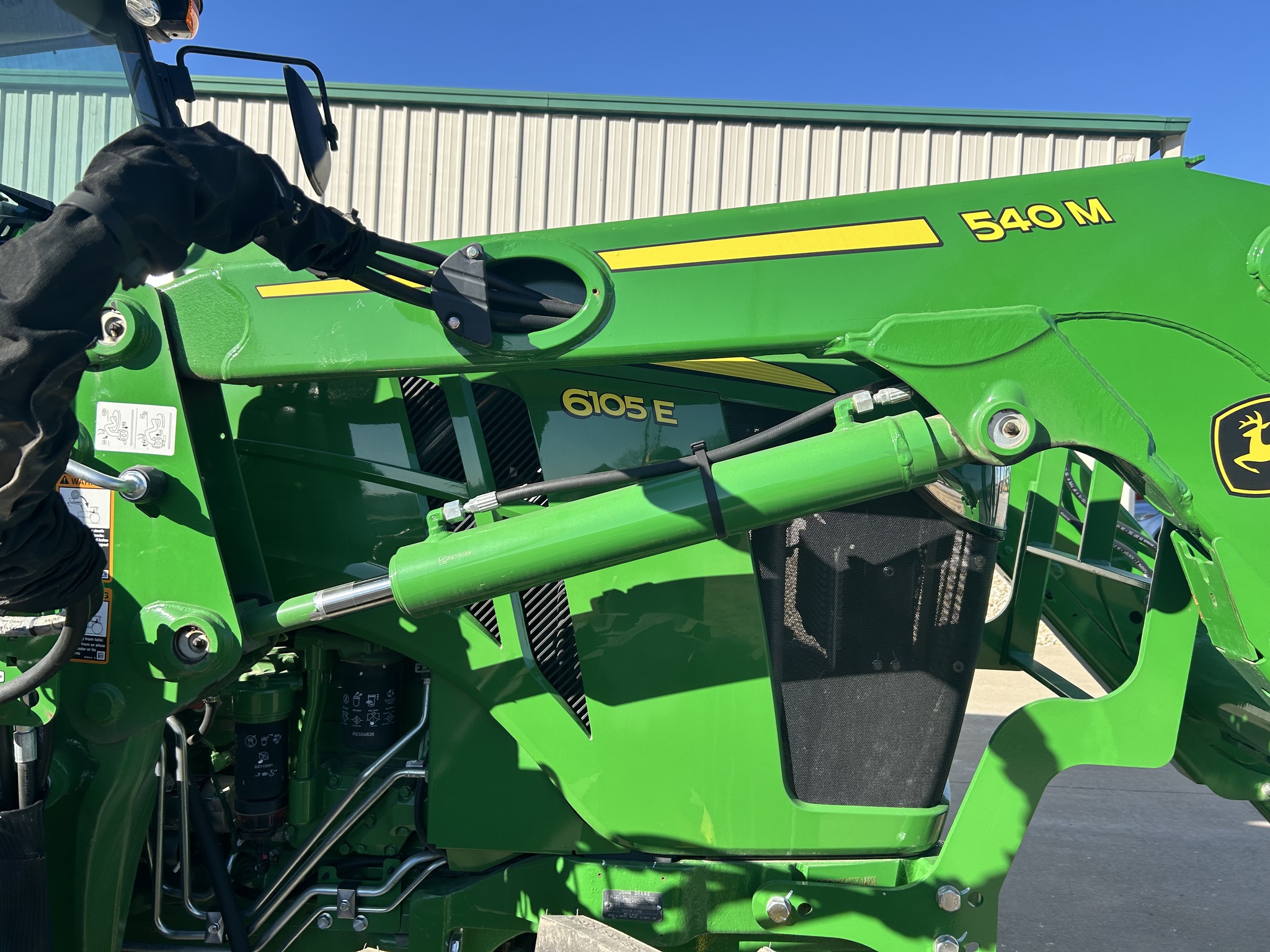  2023 John Deere 6105E at Heritage Tractor in Topeka, KS