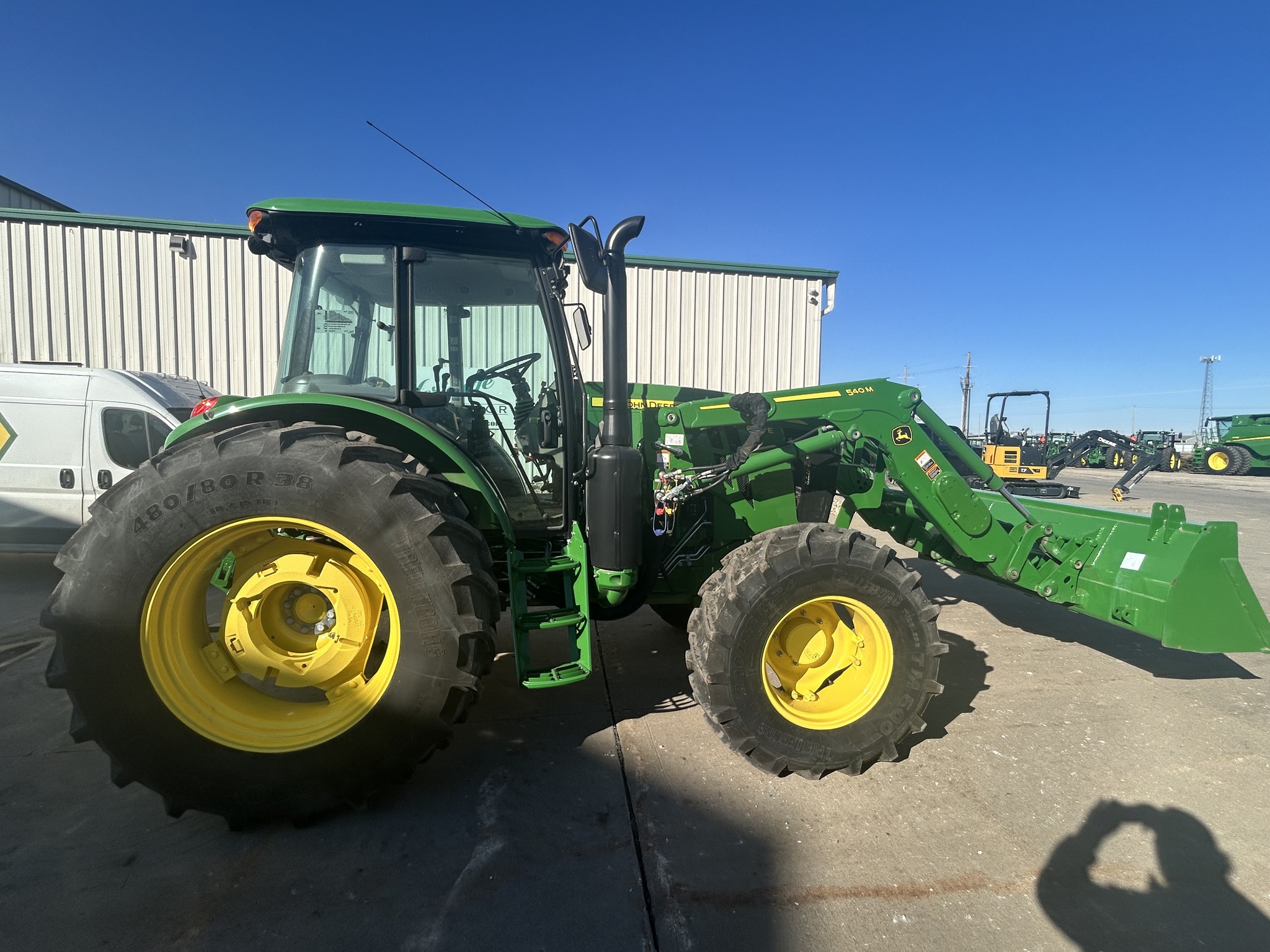  2023 John Deere 6105E at Heritage Tractor in Topeka, KS