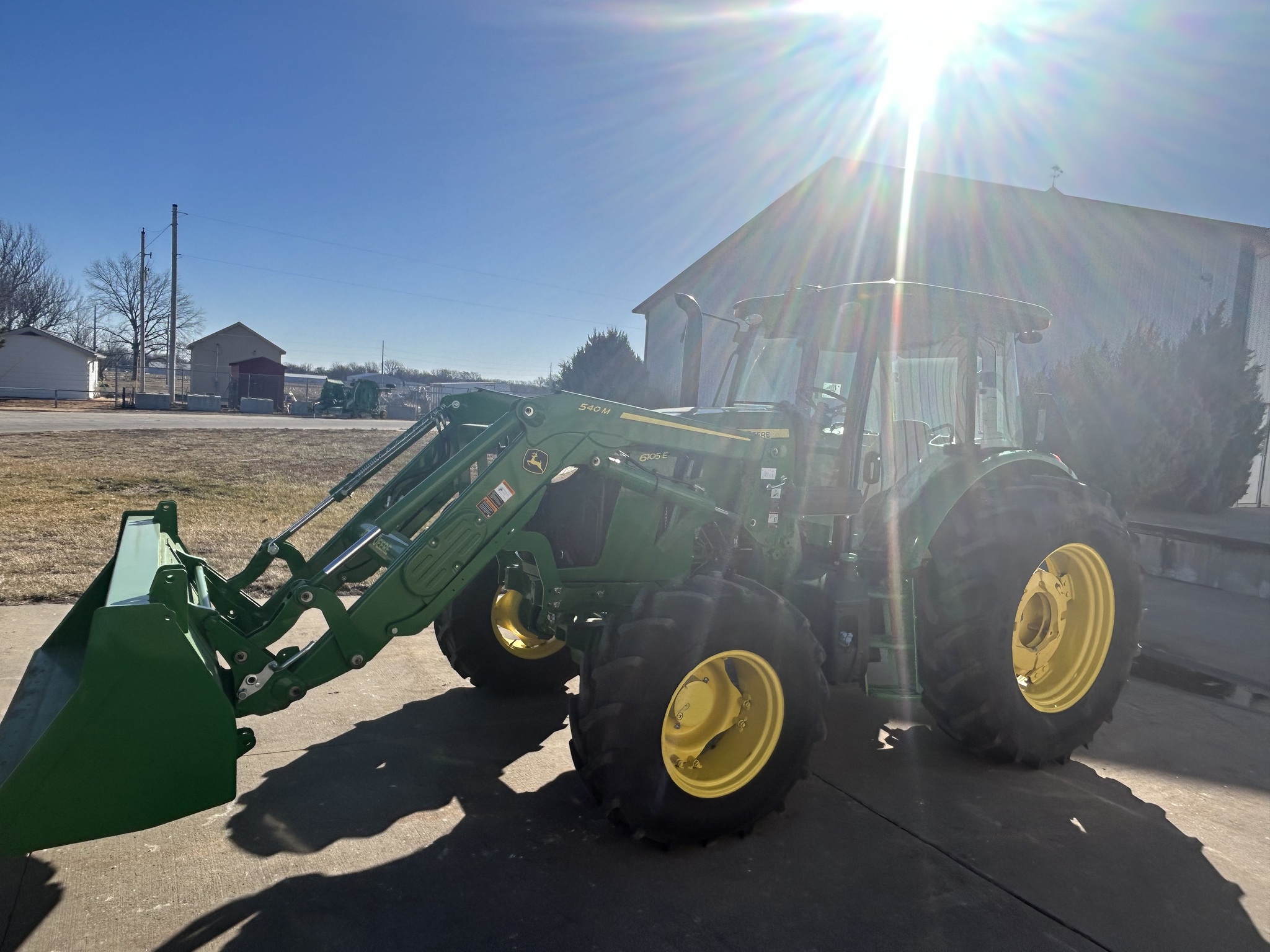 2023 John Deere 6105E at Heritage Tractor in Topeka, KS