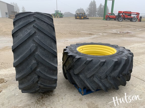 Photo of Michelin 650/60R34 AxioBib 2 Qty 2 w/rim no dish