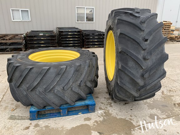 Photo of Michelin 650/60R34 AxioBib 2 Qty 2 w/rim no dish