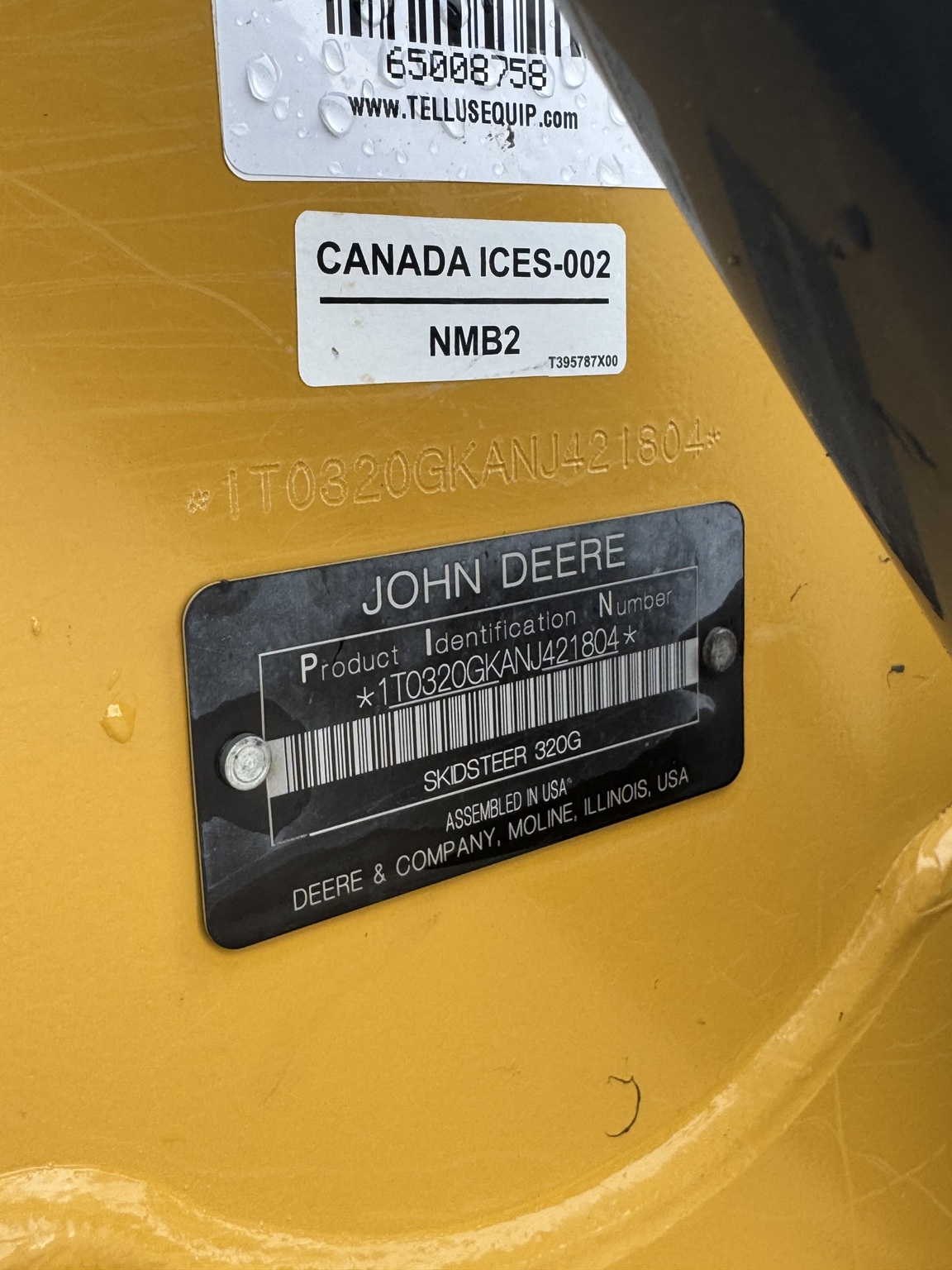 2022 John Deere 320G Image 7
