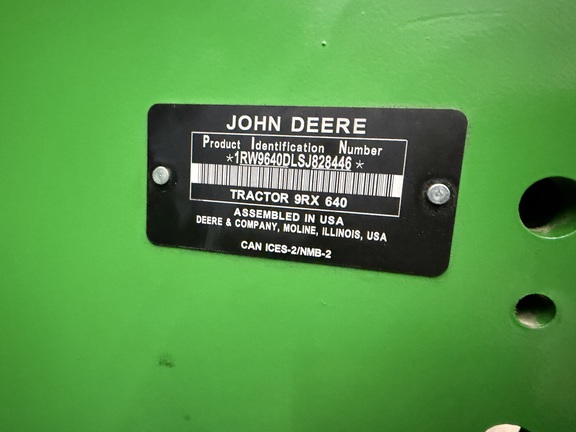 2025 John Deere 9RX 640 - Photo23
