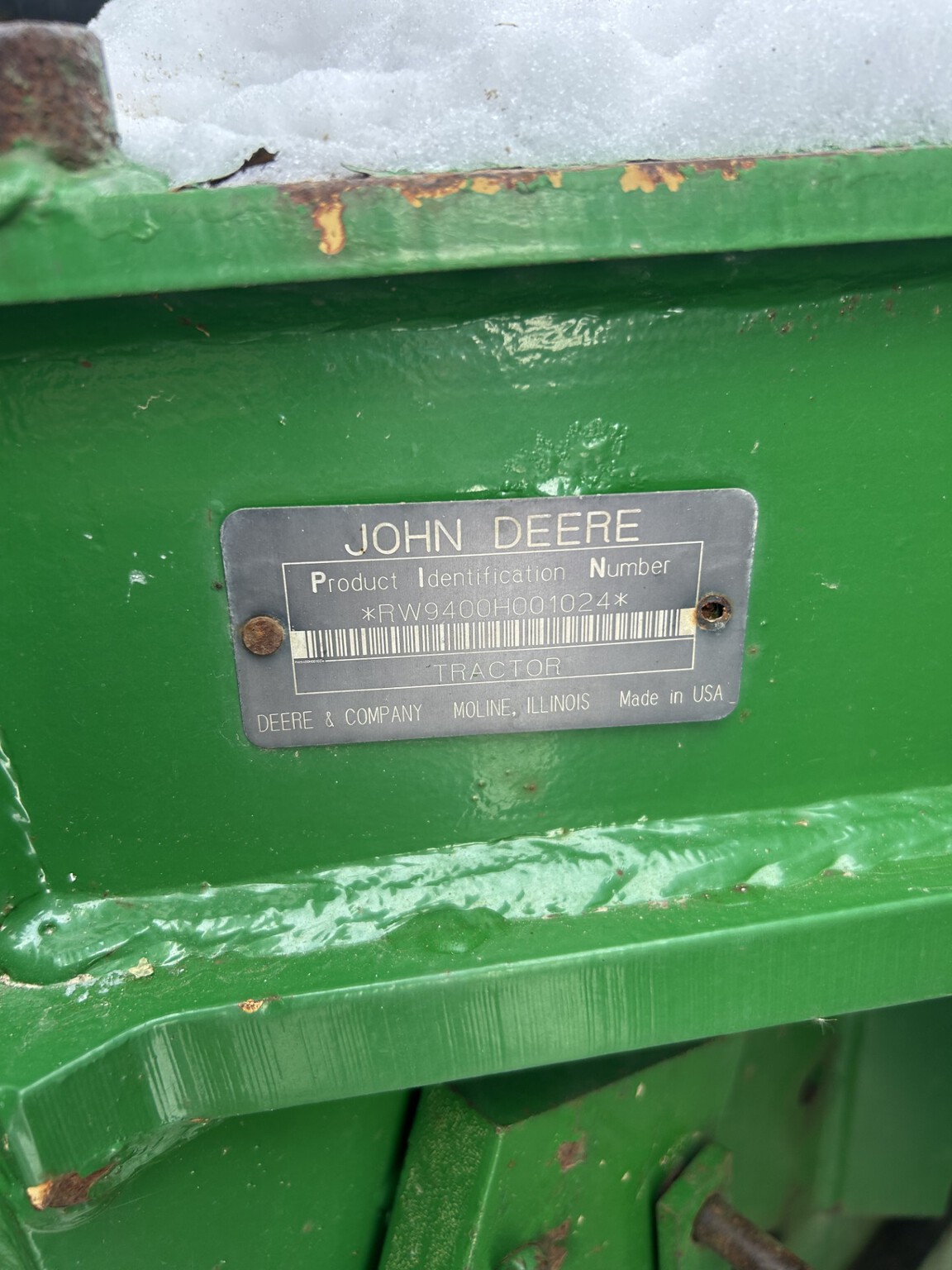 1996 John Deere 9400 Image 4