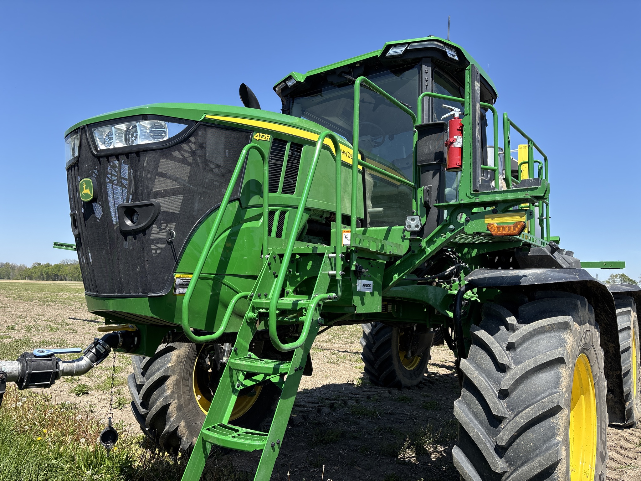 Used 2025 John Deere 412R Self Propelled Sprayers at Koenig Equipment in Anna, OH - PhotoXL1
