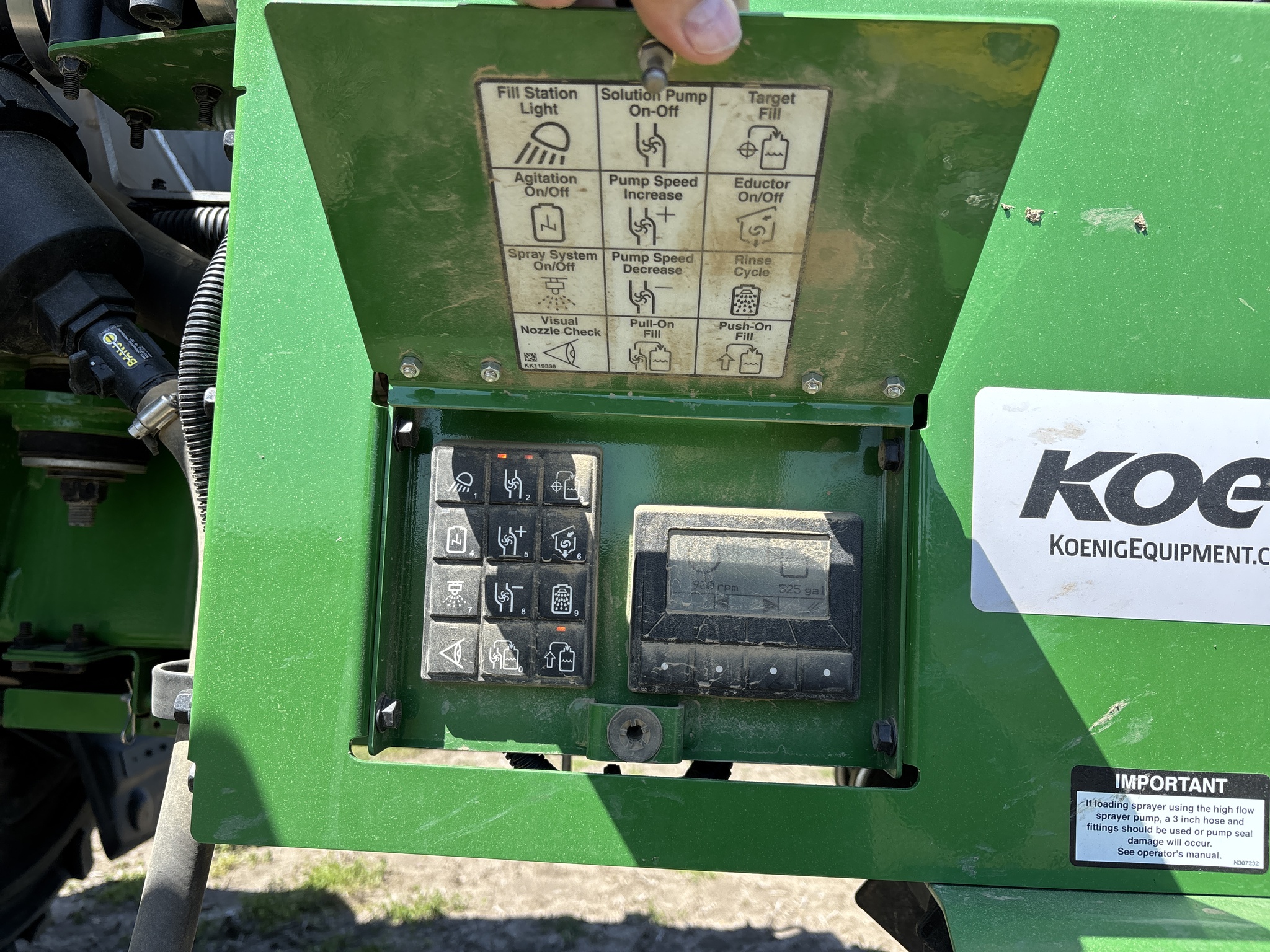 Used 2025 John Deere 412R Self Propelled Sprayers at Koenig Equipment in Anna, OH - PhotoXL10