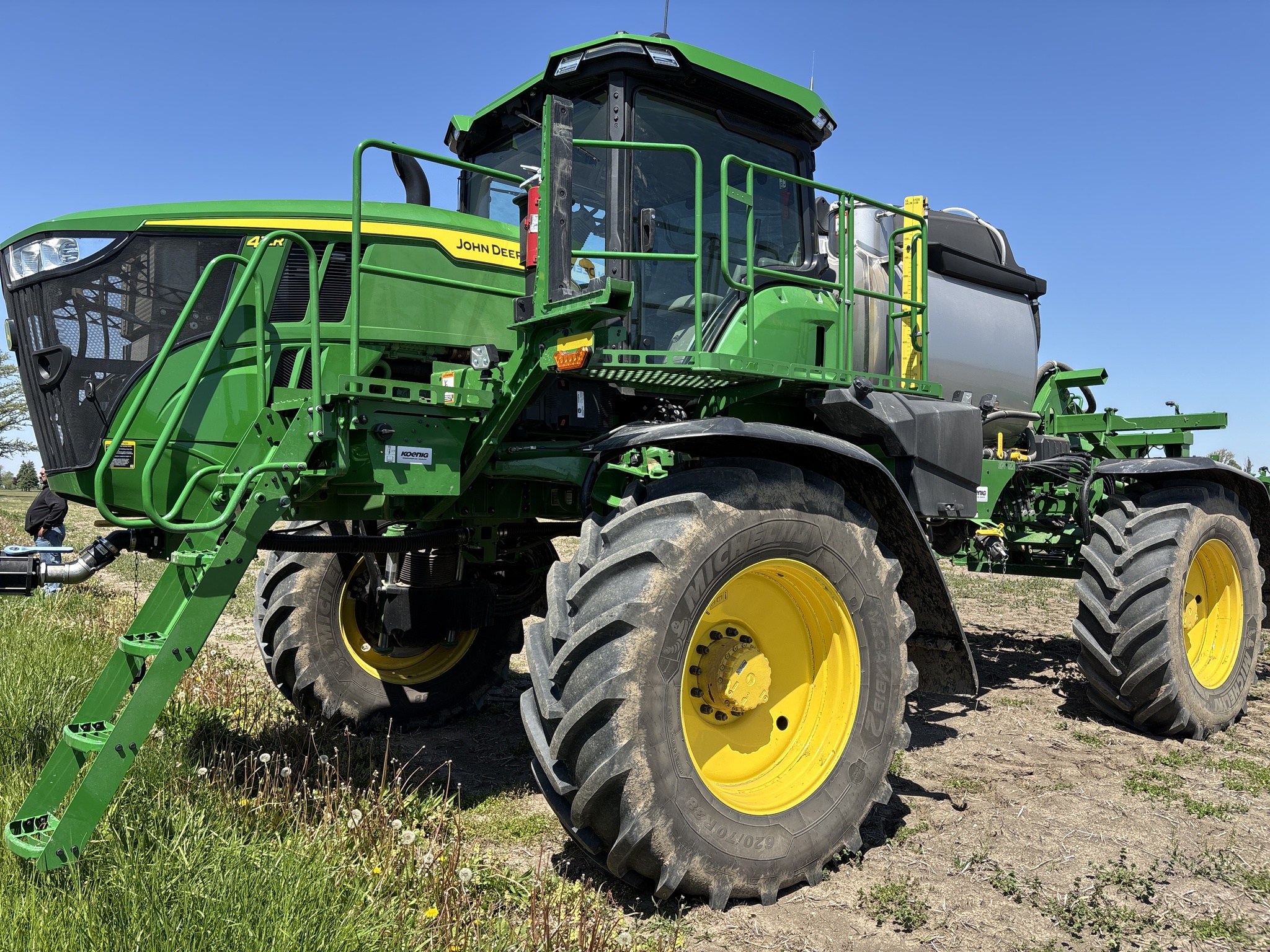 Used 2025 John Deere 412R Self Propelled Sprayers at Koenig Equipment in Anna, OH - PhotoXL0
