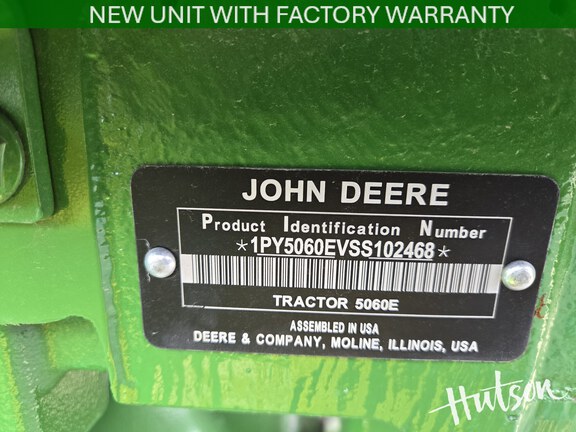 Photo of 2025 John Deere 5060E