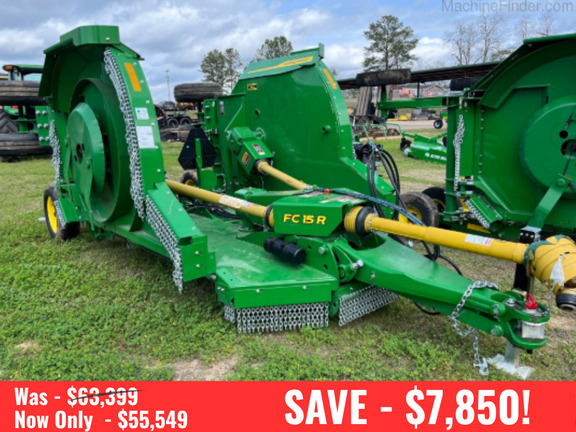 New In-Stock 2026 John Deere FC15R 15' Rotary Cutter Rotary Cutters: Heavy Duty at Horizon Ag & Turf in Horizon Ag & Turf,  - Photo1