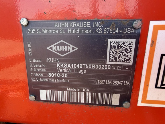 2022 Kuhn 8010-30 - Photo41