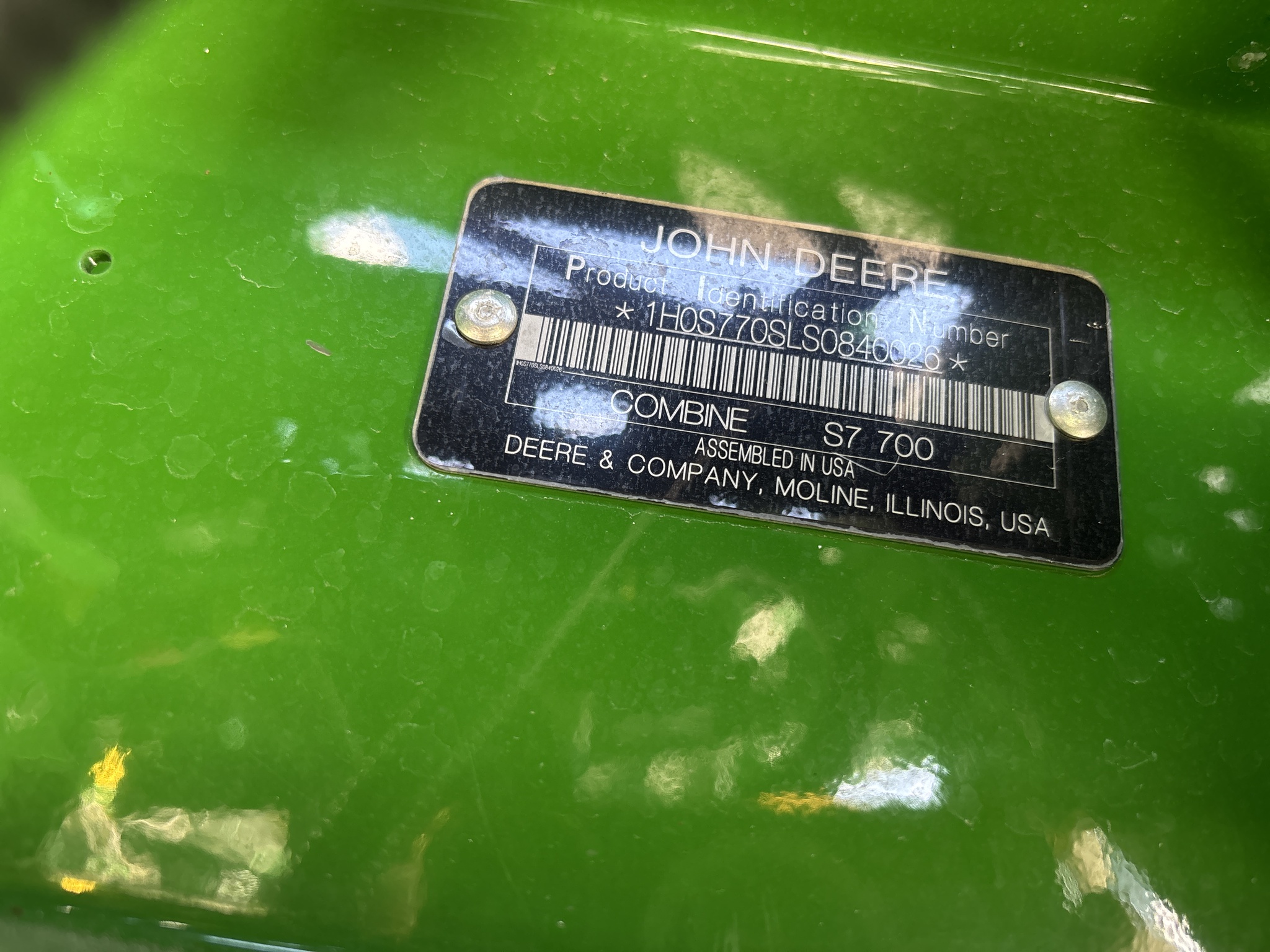 Used 2026 John Deere S7 700 Combines at Koenig Equipment in Urbana, OH - PhotoXL13