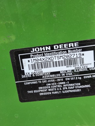 2025 John-Deere TX 4X2