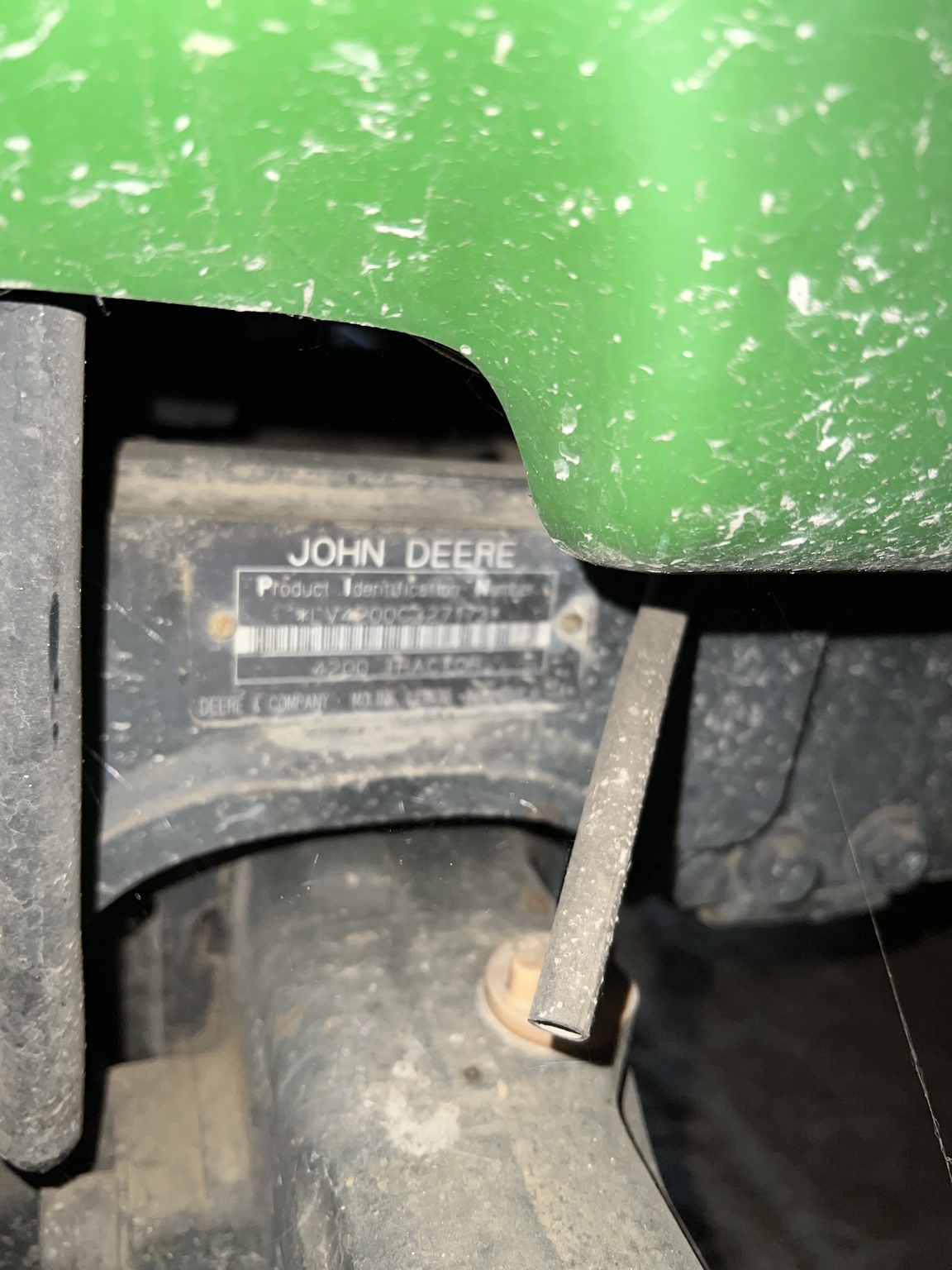 Used 2000 John Deere 4200 Compact Utility Tractors at Koenig Equipment in Franklin, IN - PhotoXL4