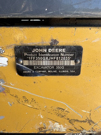 2017 John Deere 350G