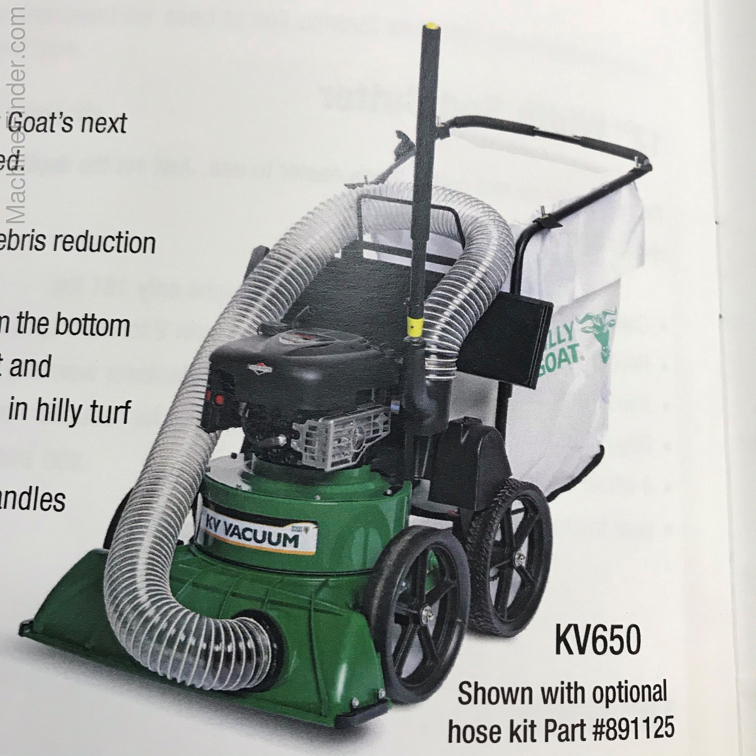 2018 Billy Goat 891125 Image 2