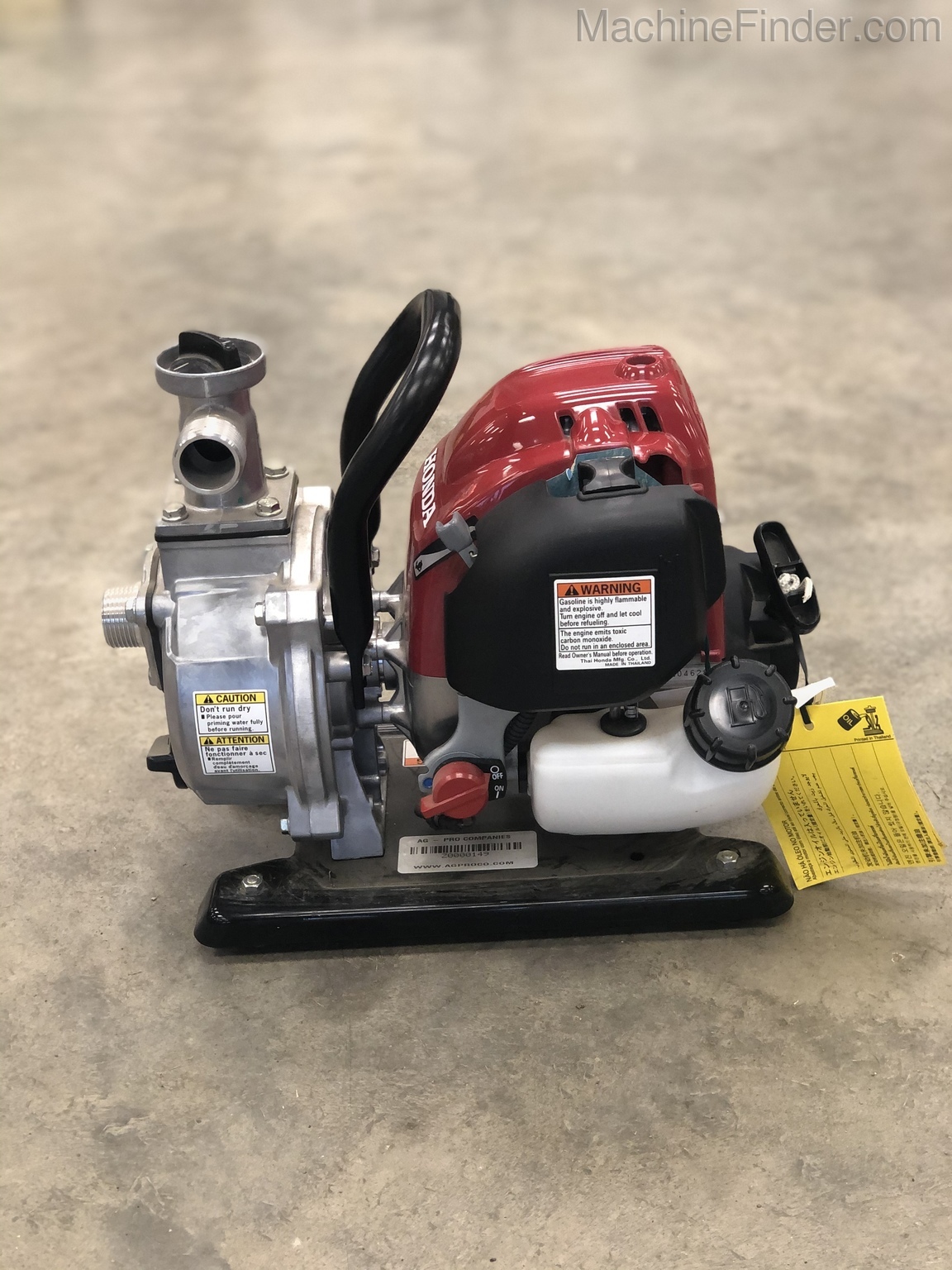 2019 Honda WX10TA Image 2