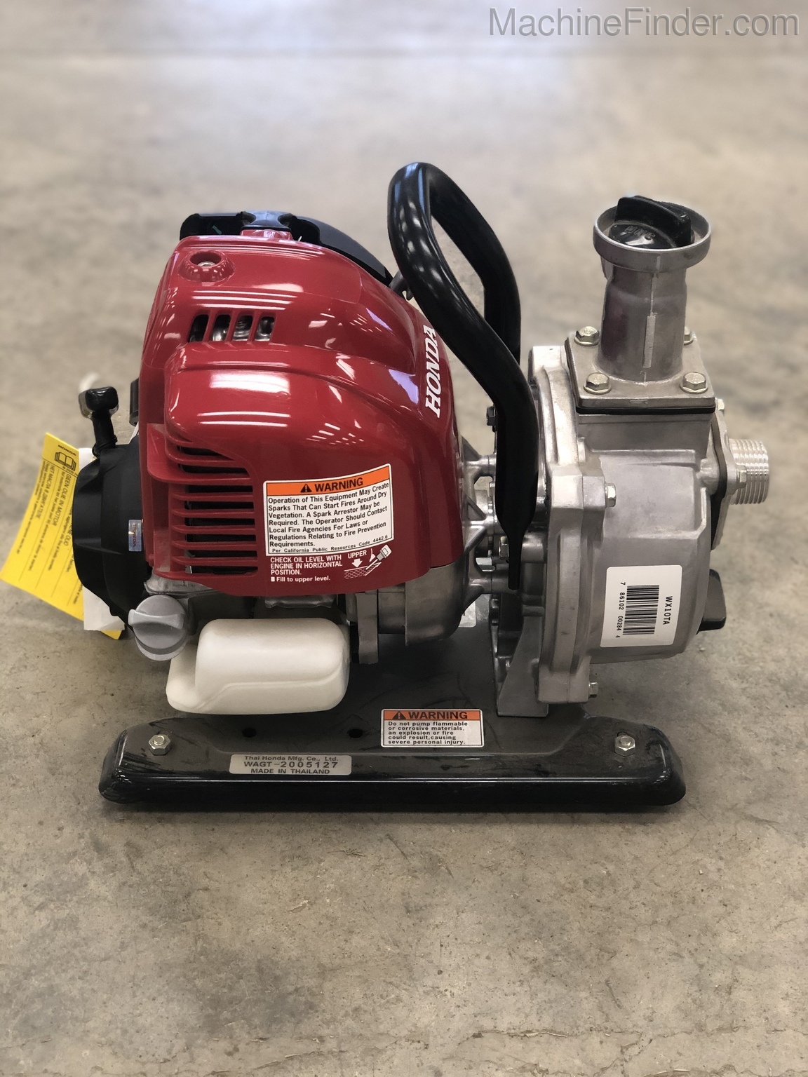 2019 Honda WX10TA Image 4