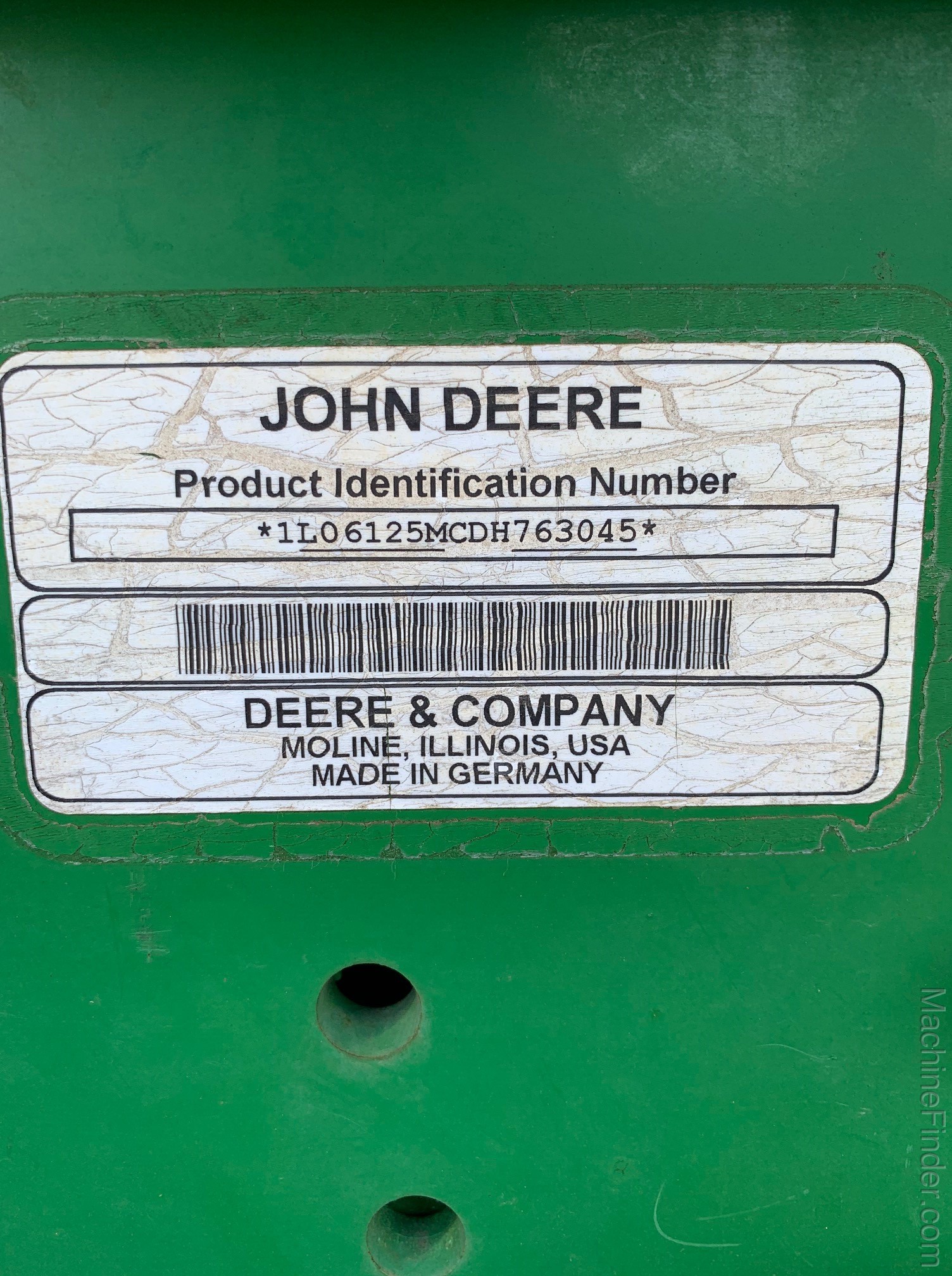 2013 John Deere 6125M Image 5