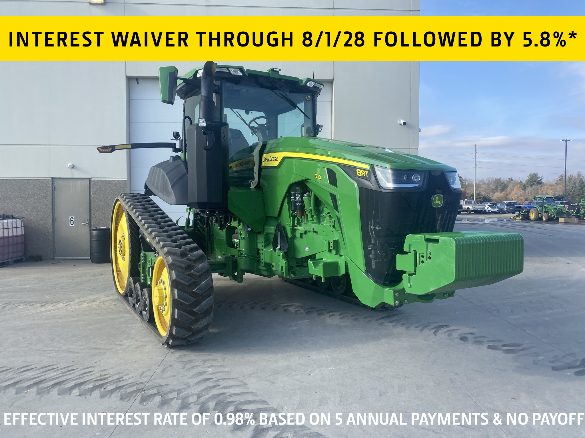 2021 John Deere 8RT 310 Image 1