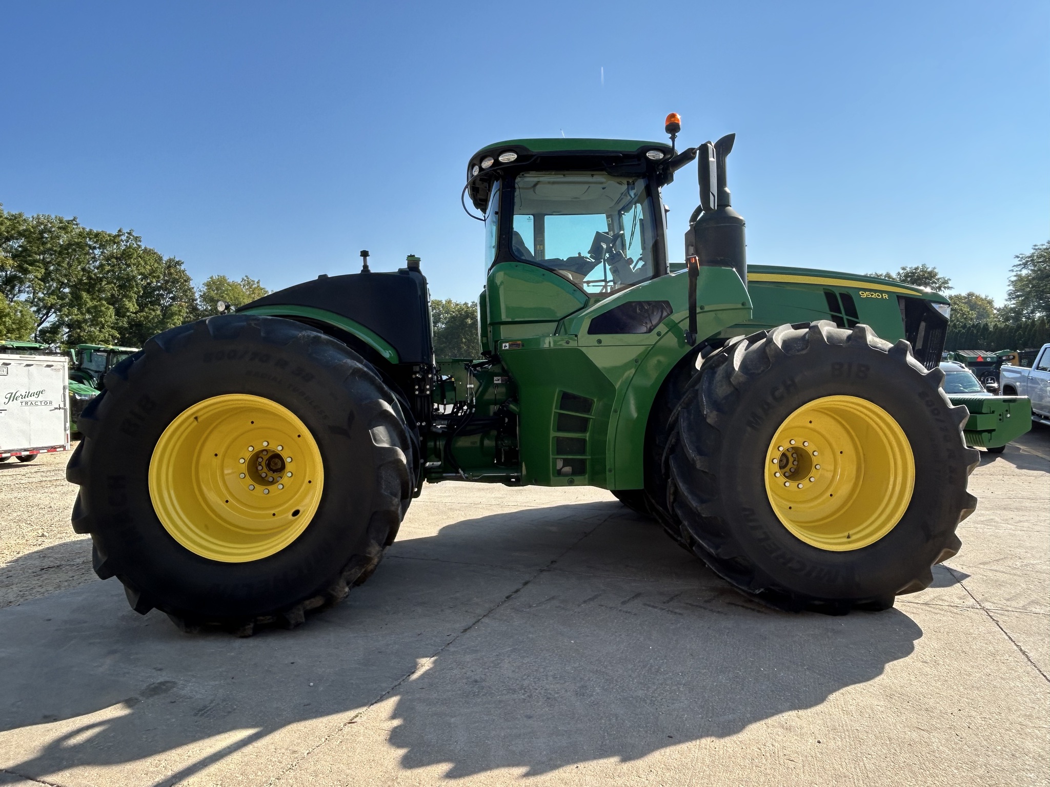  2021 John Deere 9520R at Heritage Tractor in Freeport, IL