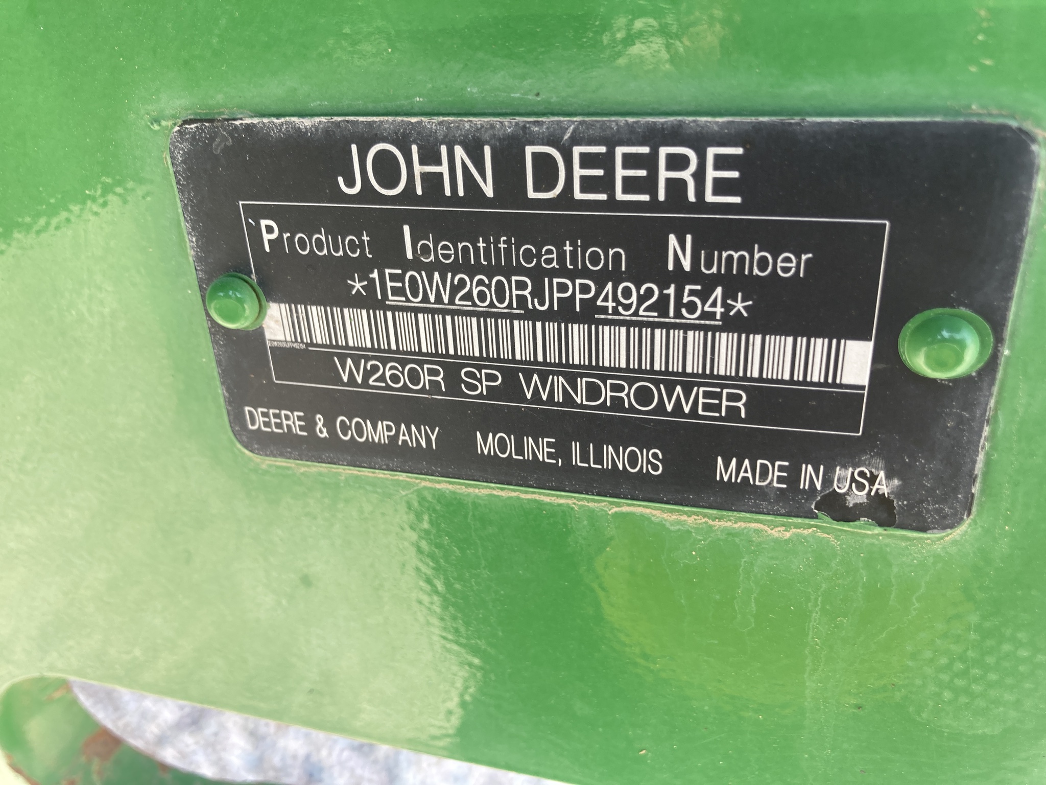 2023 John Deere W260R Image 39