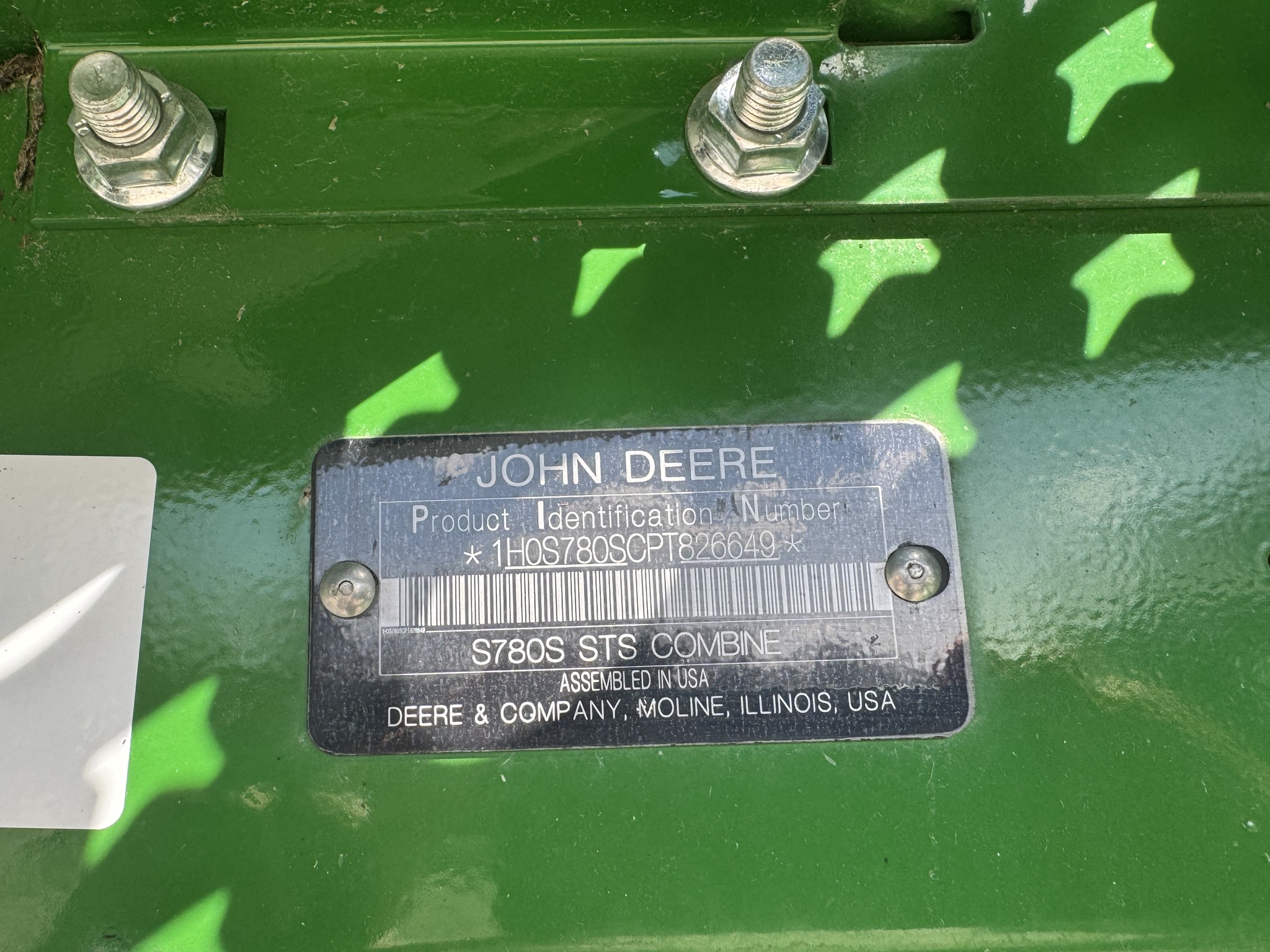 2023 John Deere S780 Image 18