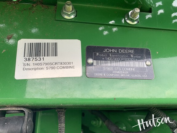 Photo of 2024 John Deere S790