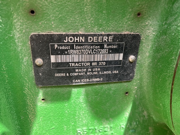 2020 John Deere 8R 370 - Photo45