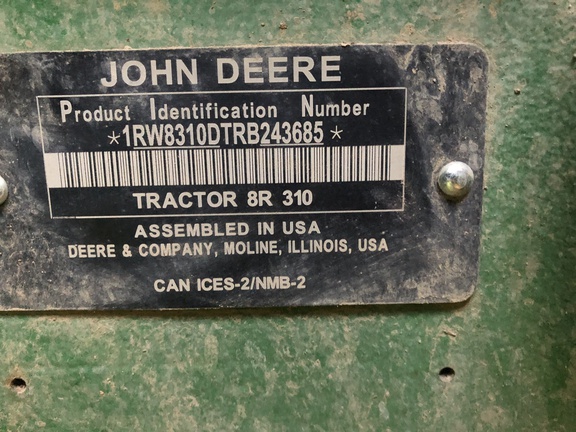 Photo of 2024 John Deere 8R 310