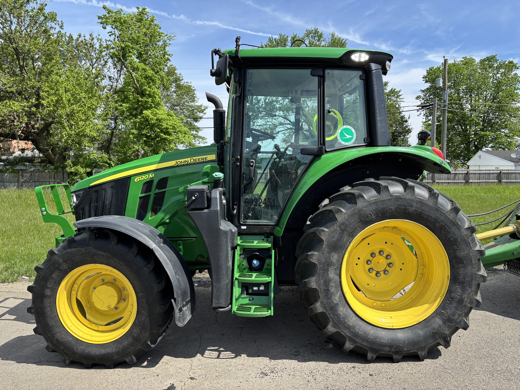 Used 2023 John Deere 6120M Utility Tractors at Koenig Equipment in Anna, OH - PhotoXL0