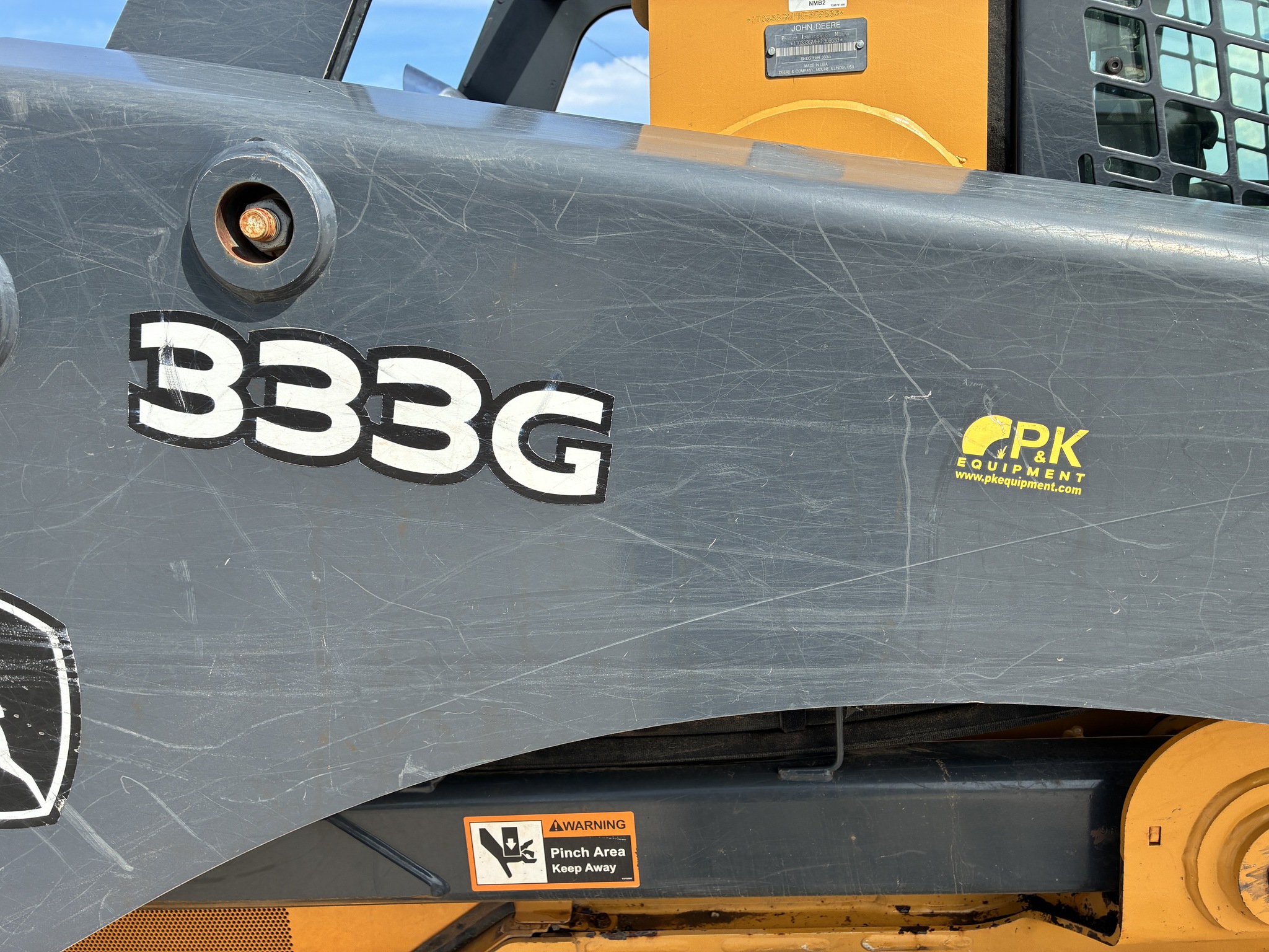 2019 John Deere 333G Image 24