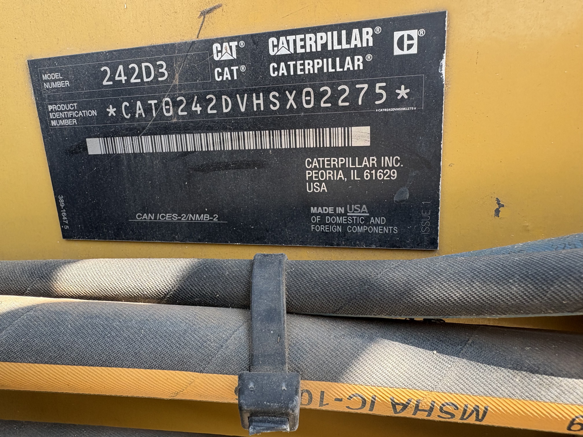 2019 Caterpillar 242D Image 11