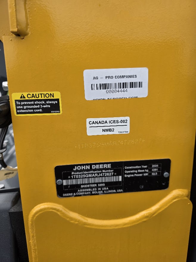 2024 John Deere 325G Image 12