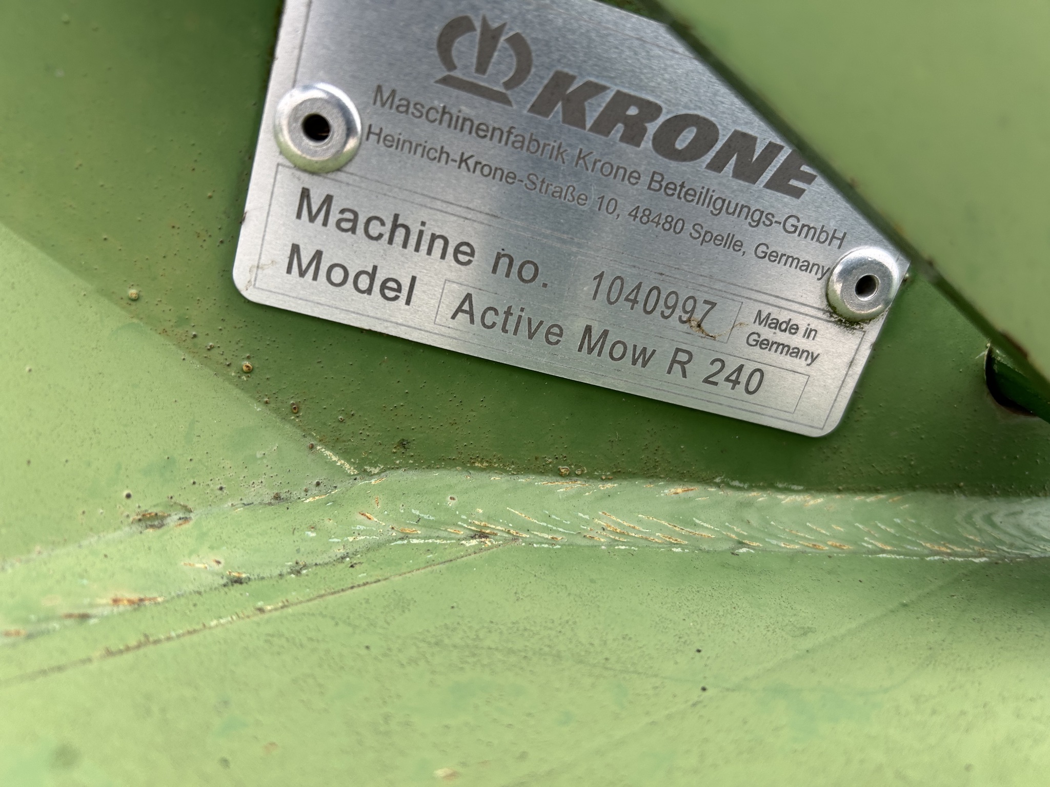  2020 Krone 240 at Heritage Tractor in Harrison, AR
