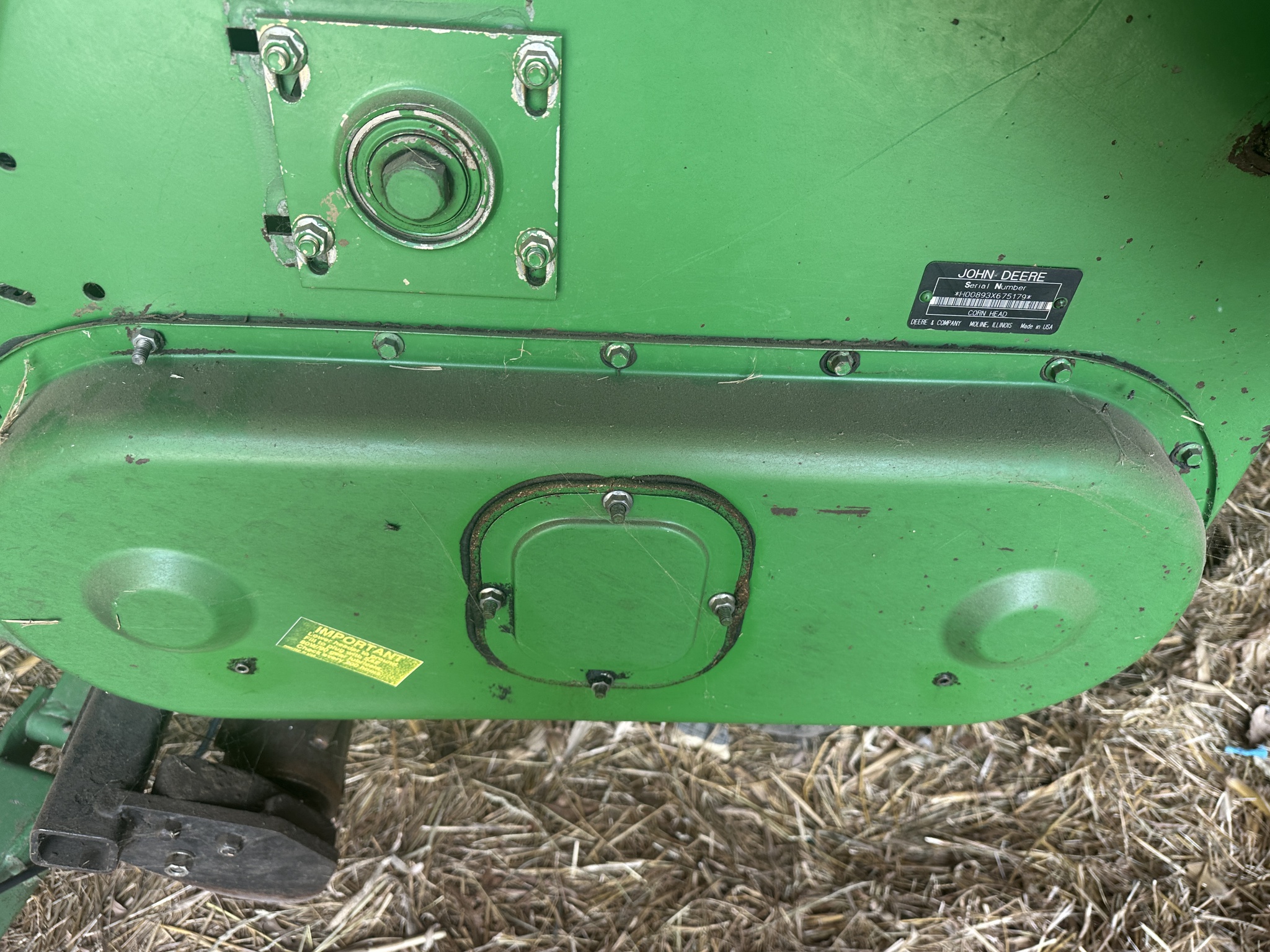1997 John Deere 893 Image 3