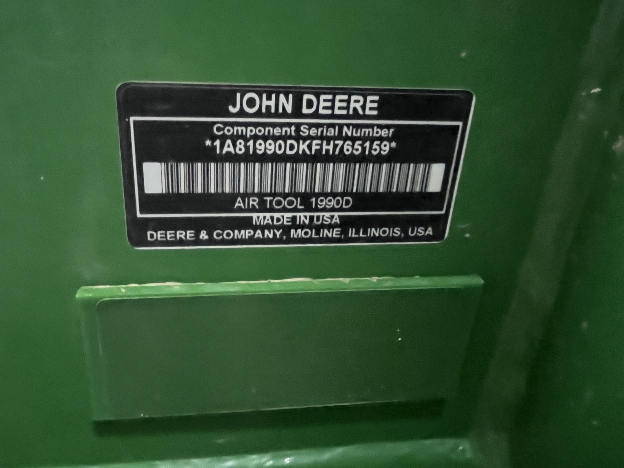 2015 John Deere 1990 Image 4