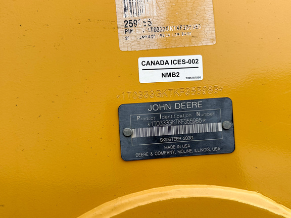 2019 John-Deere 333G