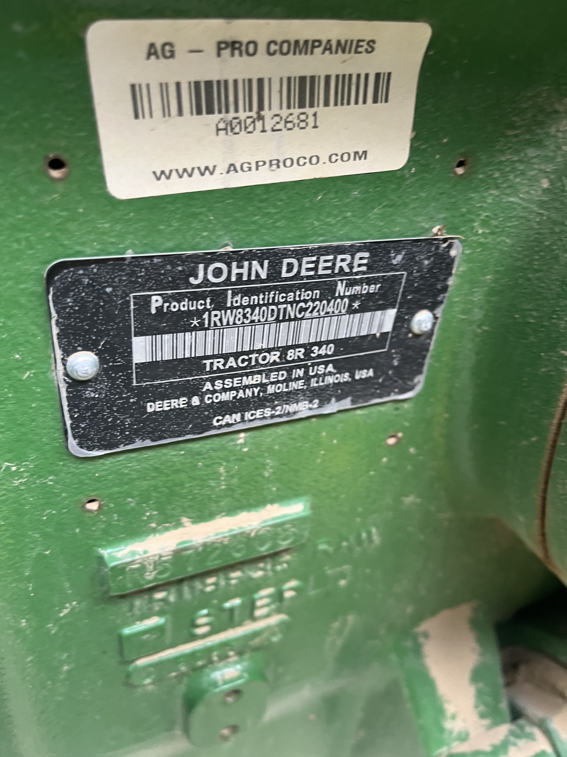 2023 John Deere 8R 340 Image 9