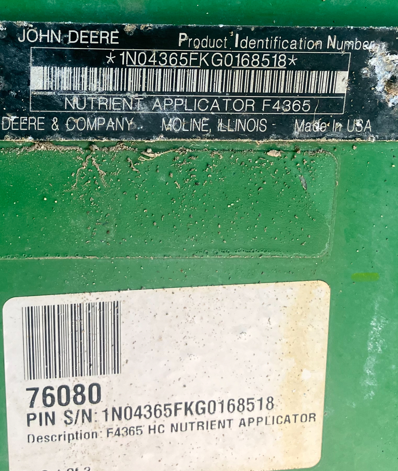 2016 John Deere F4365 Image 18