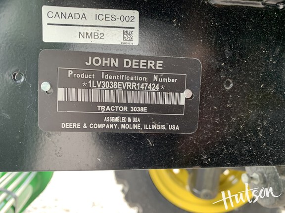 Photo of 2024 John Deere 3038E