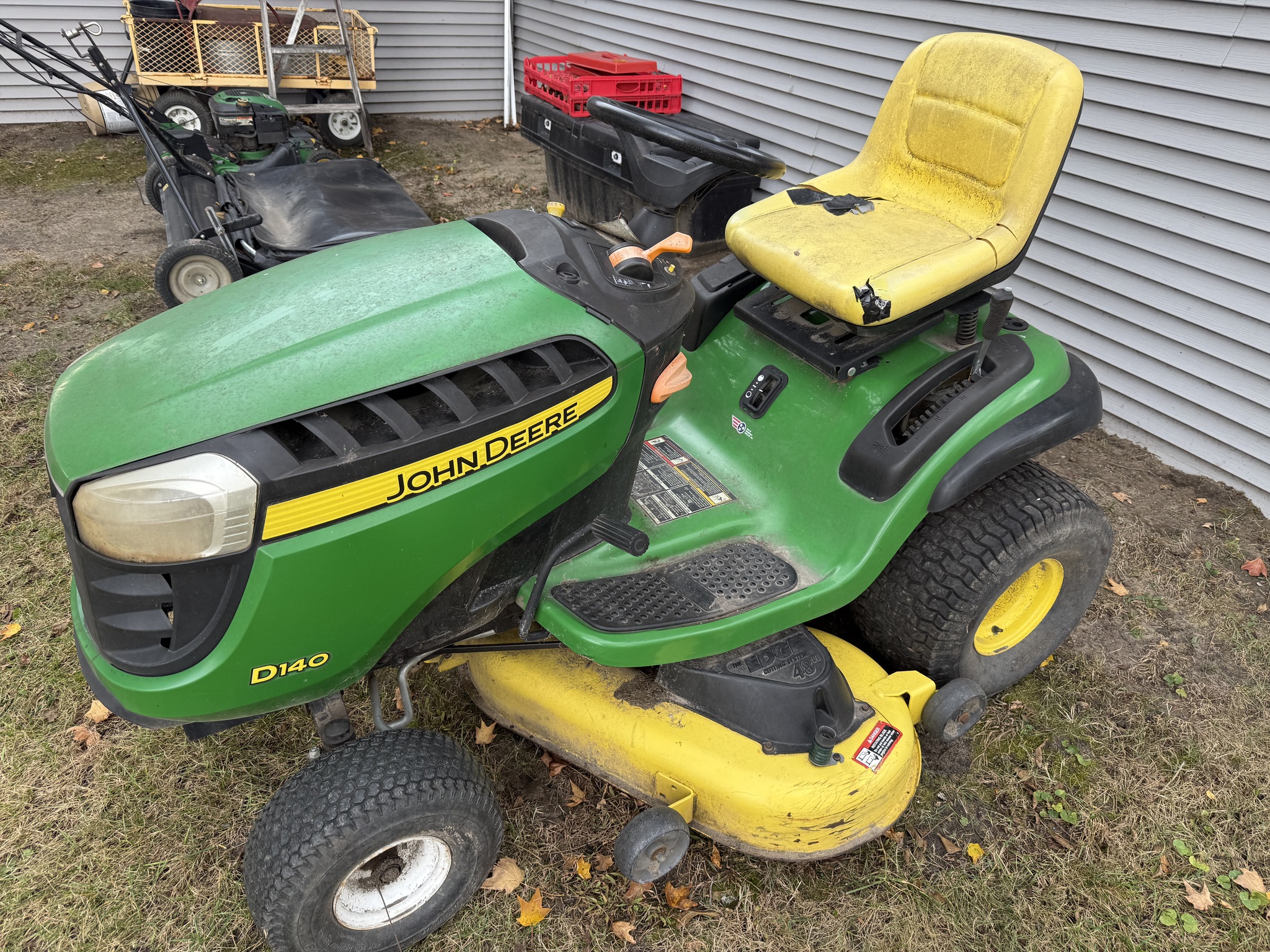 2017 John Deere D140 Image 1