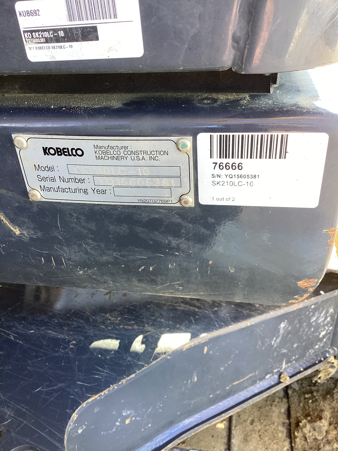 2021 Kobelco SK210LC-10 Image 15